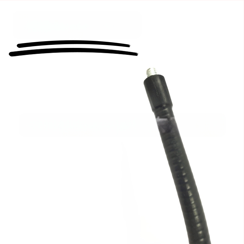 Monitoriaus laikiklis su 360° pasukimu, metalo konstrukcija, šilumos susitraukiantis vamzdelis, lankstus kaklas