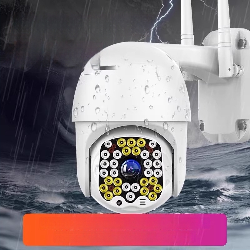 Išorinė IP kamera, 360° vaizdas, 4G belaidė, 8MP GC8613 jutiklis, 4 mm F1.6 objektyvas, naktinis matymas iki 30 m