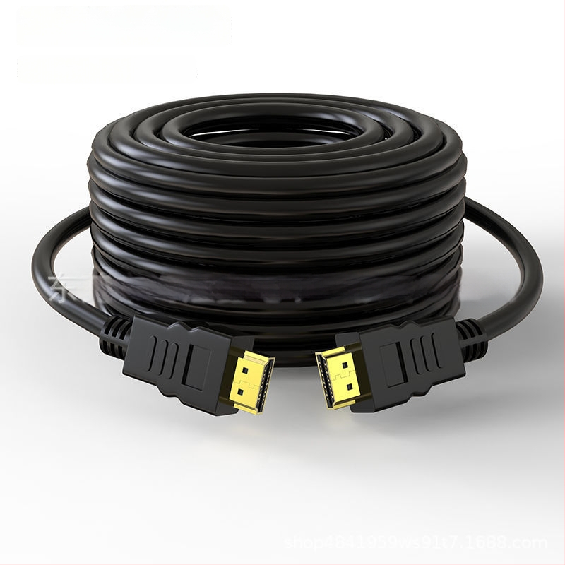 HDMI kabelis televizijai/projektoriui, variniai laidai, auksu padengti kištukai, ilgis 1,5–30 m