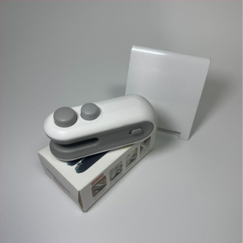 Mini zapečatovací a rezací stroj pre plastové balenie, rýchle zahrievanie, 3,7V nabíjateľný, 16W, ABS púzdro, model TX-006