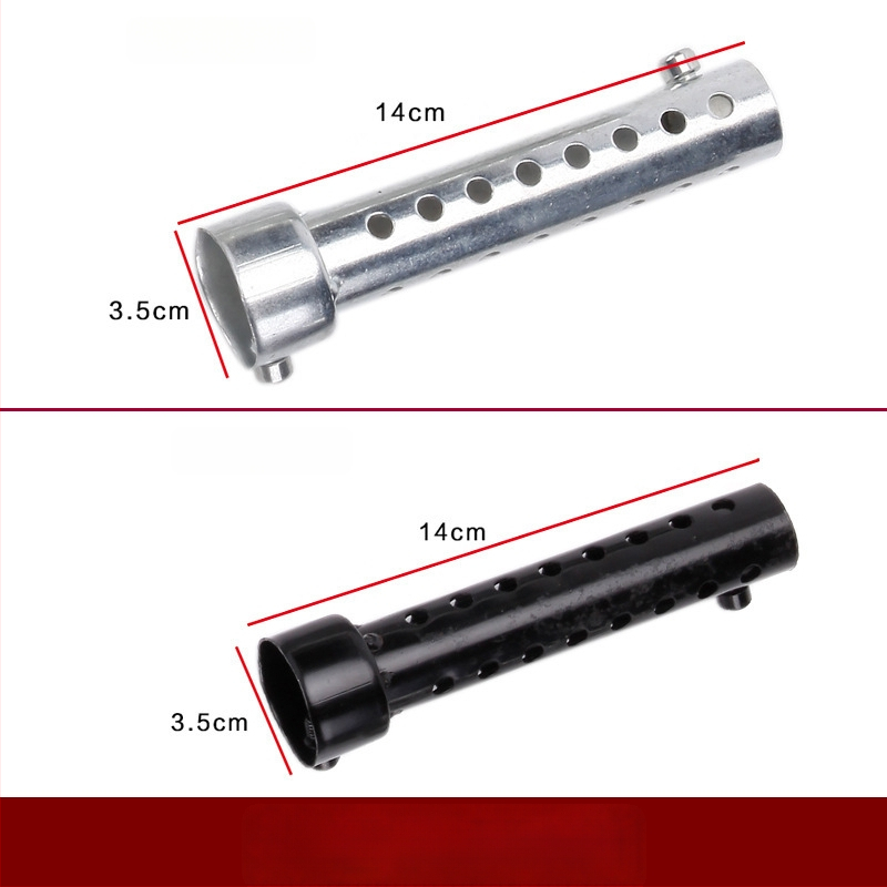 Muudetud mootorratta väljalasketorud, Mopie Silencer, raud, mootorratta modifikatsiooniks