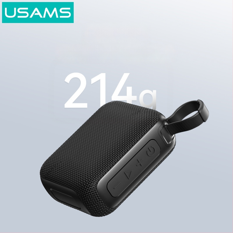 USAMS väline Bluetooth kõlar veekindla korpusega, Bluetooth 5.0, ulatus kuni 10 m, aku tööiga 4–8 tundi