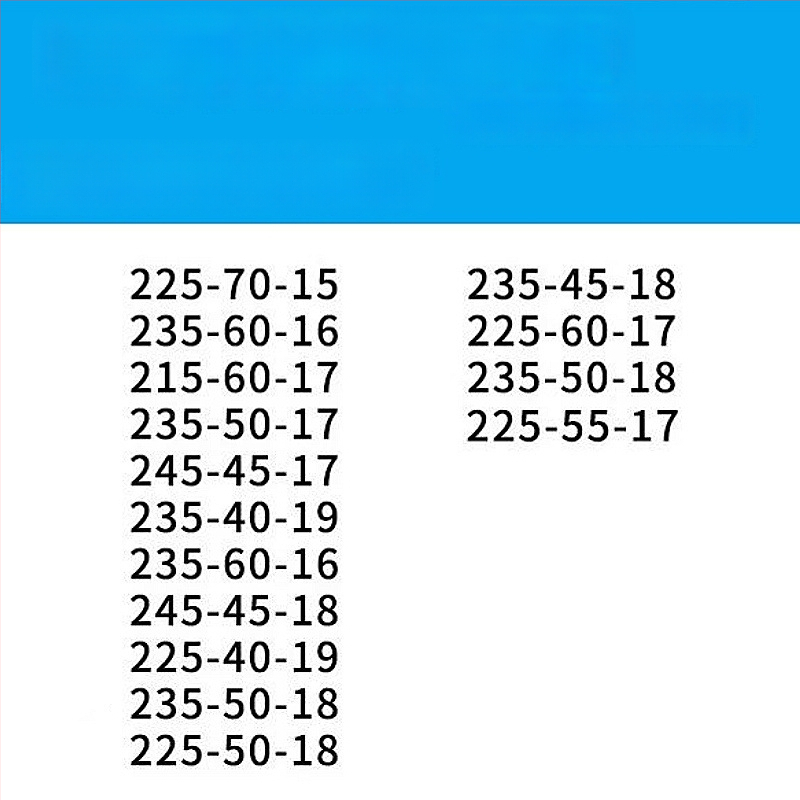 Antislip rehvi kett auto, mikroautodele ja maasturitele – segust terasest kett | Mudel KN anti-skid chain | Rehvi ühilduvus: konsulteerige