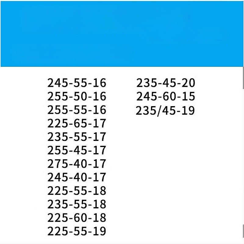 Antislip rehvi kett auto, mikroautodele ja maasturitele – segust terasest kett | Mudel KN anti-skid chain | Rehvi ühilduvus: konsulteerige