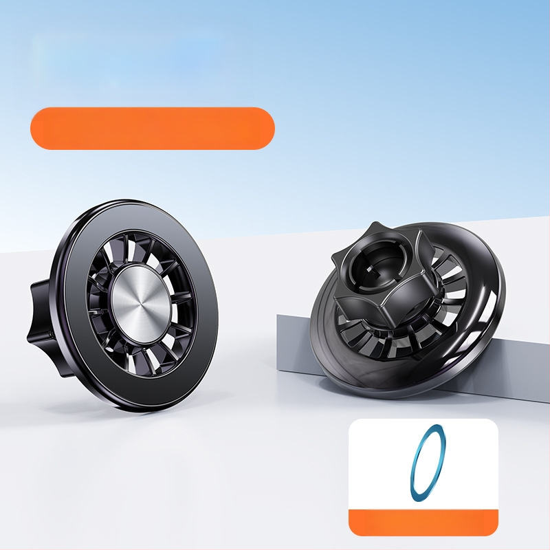 MagSafe žiedo magneto galva automobilių skydelio laikikliui, N52 magnetas, ABS plastikas, magnetinis montavimas, įtrauktas magnetinis lakštas