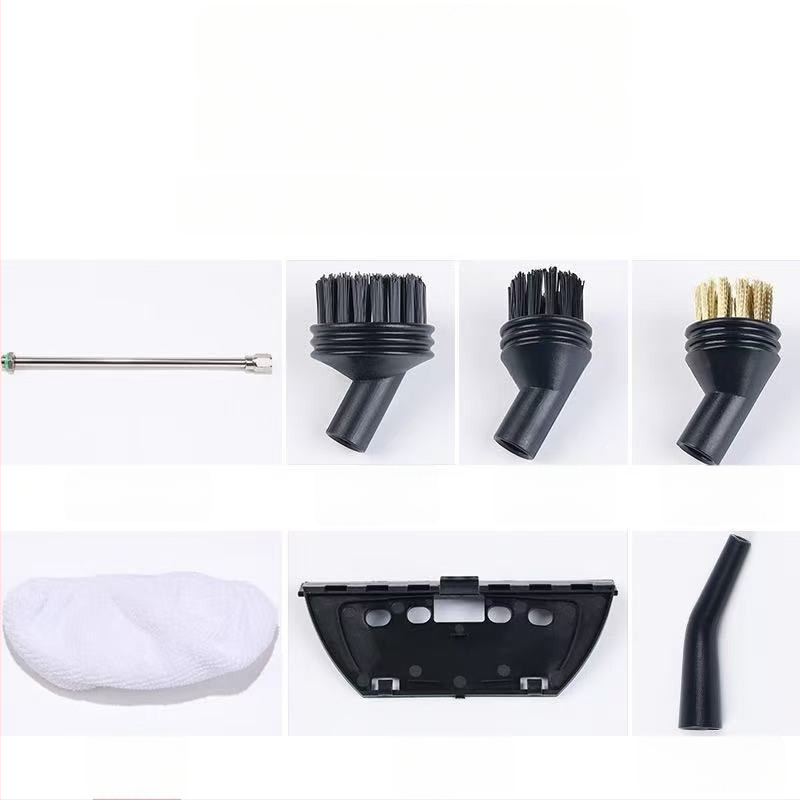 Kõrgtemperatuuriline aurupuhastaja - 1500W, maht 701–900 ml, kolmetasemeline temperatuurirežiim, toide kuiva patareiga