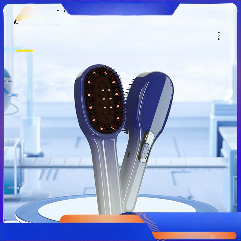 Elektrinis galvos masažo šukos su esencijų įvedėju – DX-002, 235 g, galvos odos raminimas, visoms sezonoms