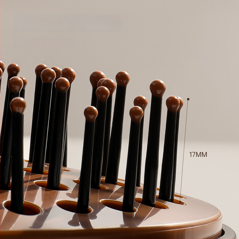 Bydoll Pneimatiskā masāžas ķemme galvas ādai — ABS + TPR + 304 nerūsējošais tērauds, Produkta kods B2875, Izcelsme Zhejiang