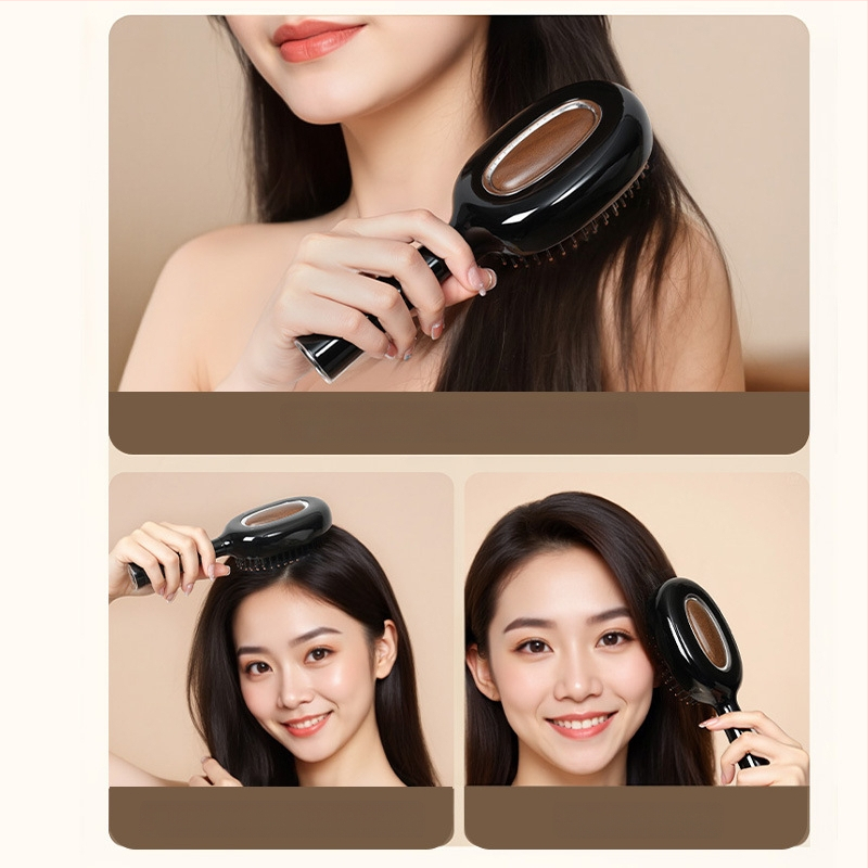 Bydoll Pneimatiskā masāžas ķemme galvas ādai — ABS + TPR + 304 nerūsējošais tērauds, Produkta kods B2875, Izcelsme Zhejiang