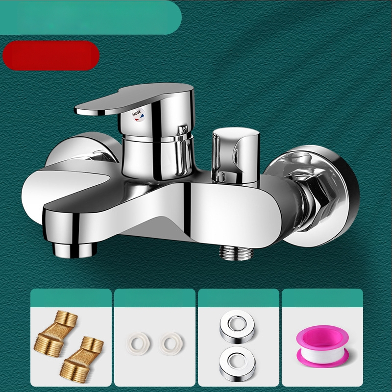 Paslėpta sieninė dušo komplektas iš vario, su purškimo, masažo, burbulų ir lietaus funkcijomis; apvali dušo galva; darbinė temperatūra 0-80°C