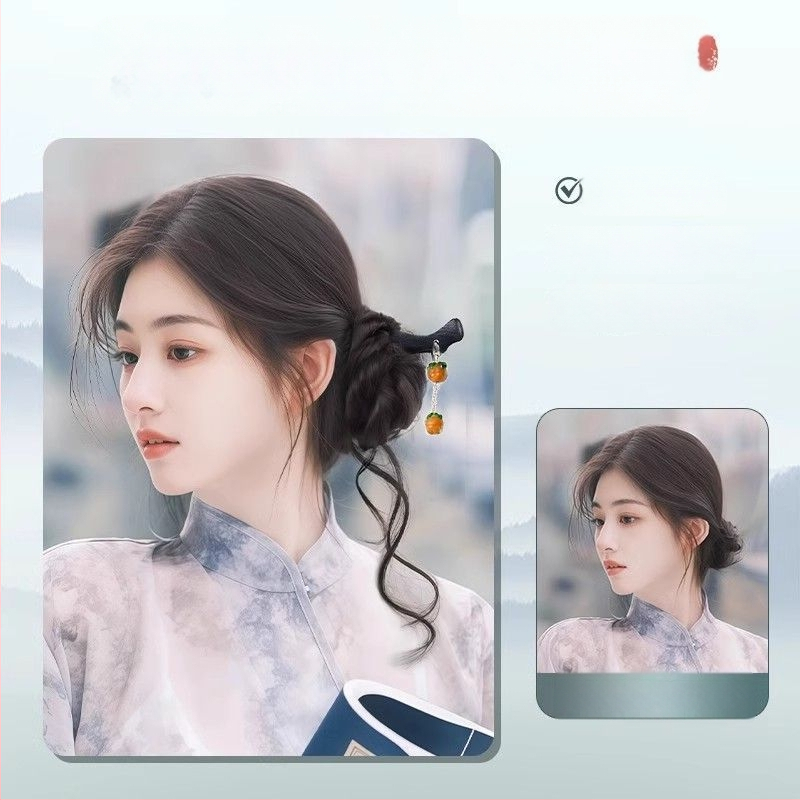 Parūka ar asti – pilnībā roku adīta, augsttemperatūras stieple, nav krāsojama vai perm, pielāgota versija (asti: stingrs)