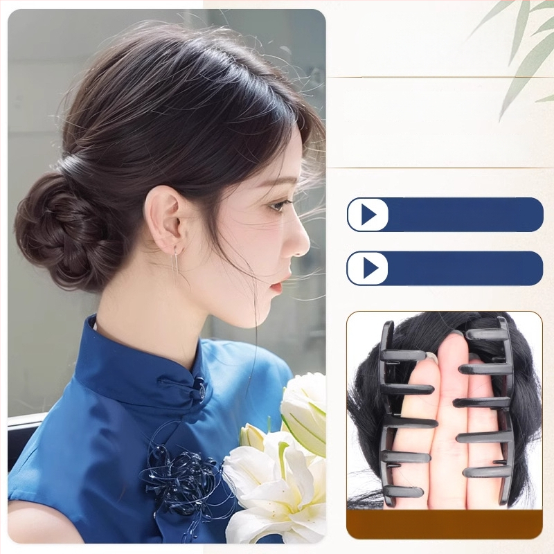 Parūka ar asti – pilnībā roku adīta, augsttemperatūras stieple, nav krāsojama vai perm, pielāgota versija (asti: stingrs)