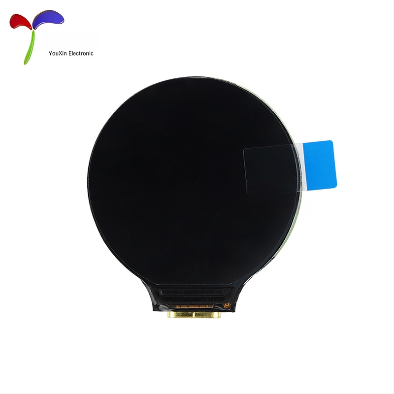 ESP32S3-N16R8/R16 plokštė su apvaliu IPS TFT LCD ekranu