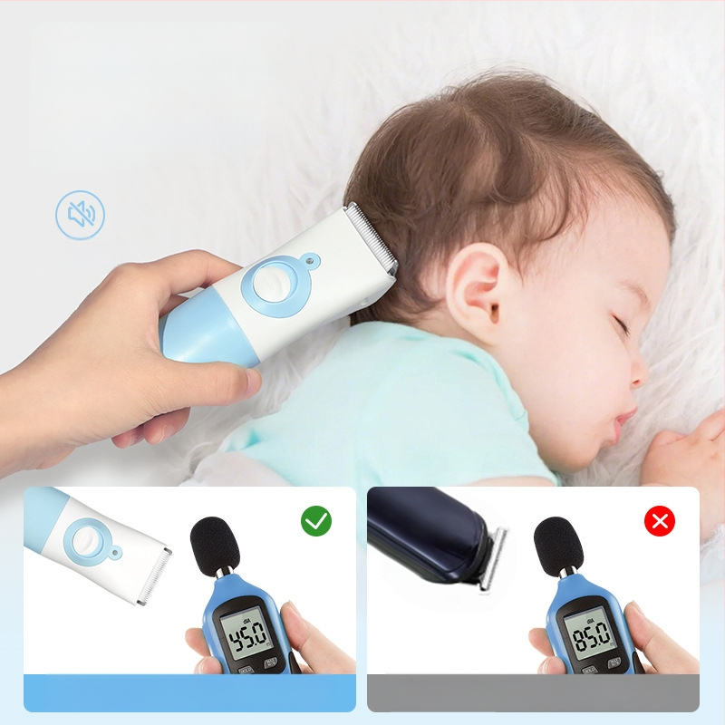 Kūdikio atsparus vandeniui elektrinis plaukų kirpimo įrankis – Įkraunamas, 5W, CE/FCC/ROHS