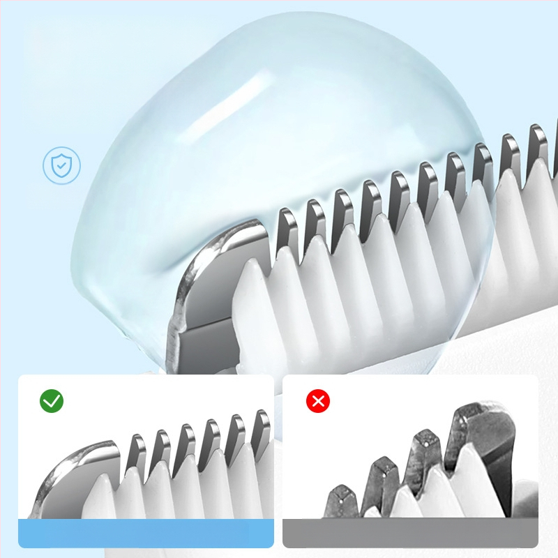 Kūdikio atsparus vandeniui elektrinis plaukų kirpimo įrankis – Įkraunamas, 5W, CE/FCC/ROHS