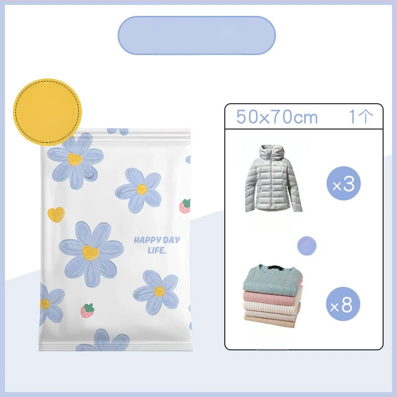 Vakuuma kompresijas soma drēbēm un plediem ar elektrisko sūknu, PA+PE materiāls, modelis: pakarinātais uzglabāšanas maisiņš, Shell Stone