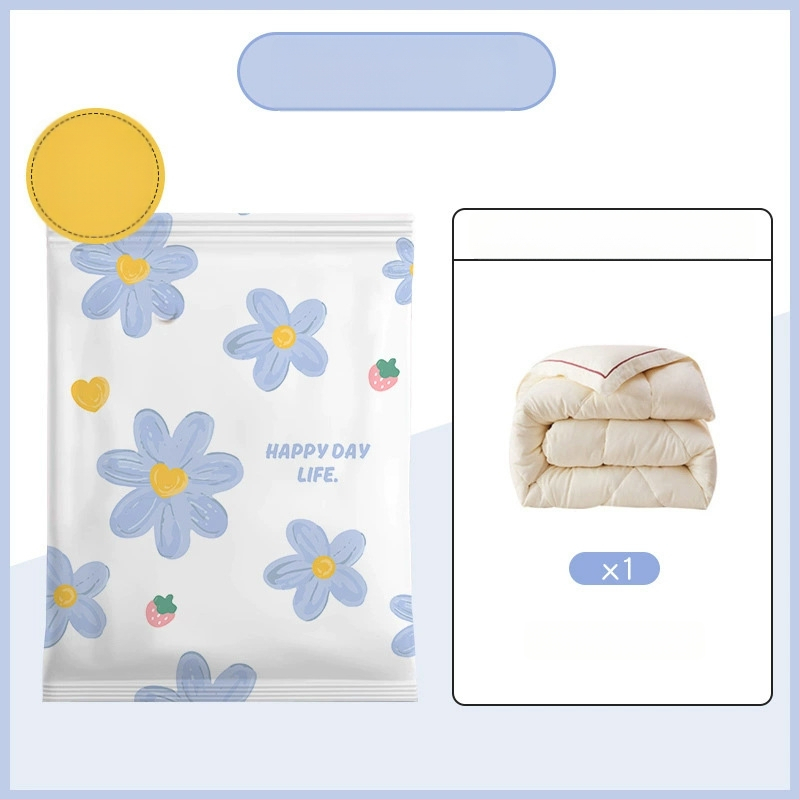 Vakuuma kompresijas soma drēbēm un plediem ar elektrisko sūknu, PA+PE materiāls, modelis: pakarinātais uzglabāšanas maisiņš, Shell Stone