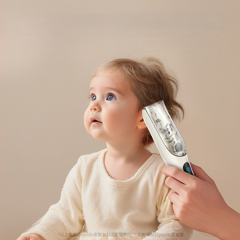 Yesido Vaikų plaukų kirpimo mašinėlė - Išimama, plaunama kirpimo galvutė, Įkraunama, Be šepetėlių variklis, Keraminiai peiliai, Atspari vandeniui, Žemas triukšmas