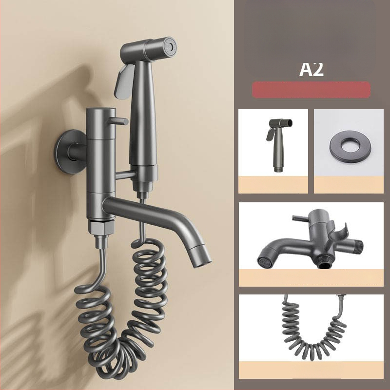 Mopa pool krāns no vara, duplex konstrukcija, atvērums ar atslēgu, cepjamā pārklājuma virsma, mūsdienīgs stils