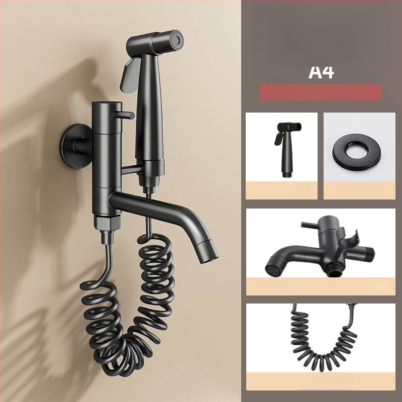 Mopa pool krāns no vara, duplex konstrukcija, atvērums ar atslēgu, cepjamā pārklājuma virsma, mūsdienīgs stils