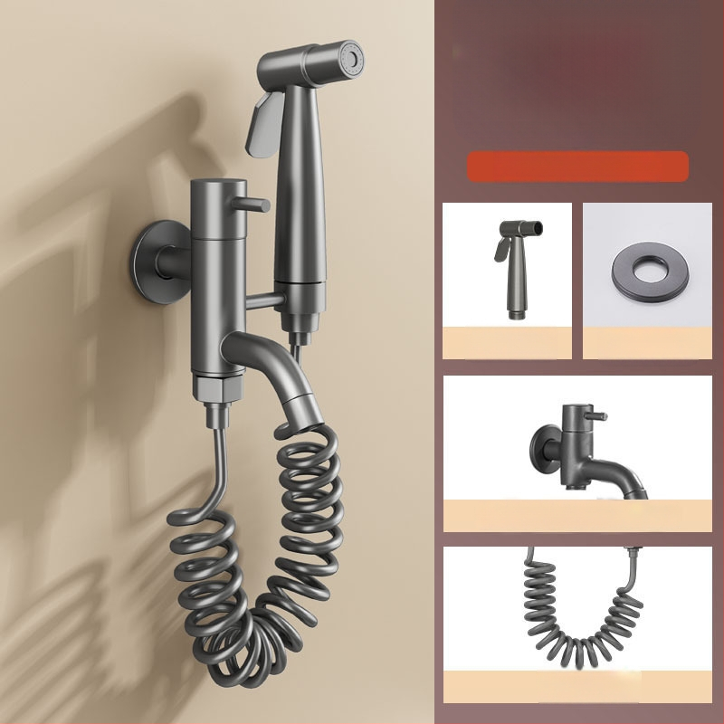 Mopa pool krāns no vara, duplex konstrukcija, atvērums ar atslēgu, cepjamā pārklājuma virsma, mūsdienīgs stils