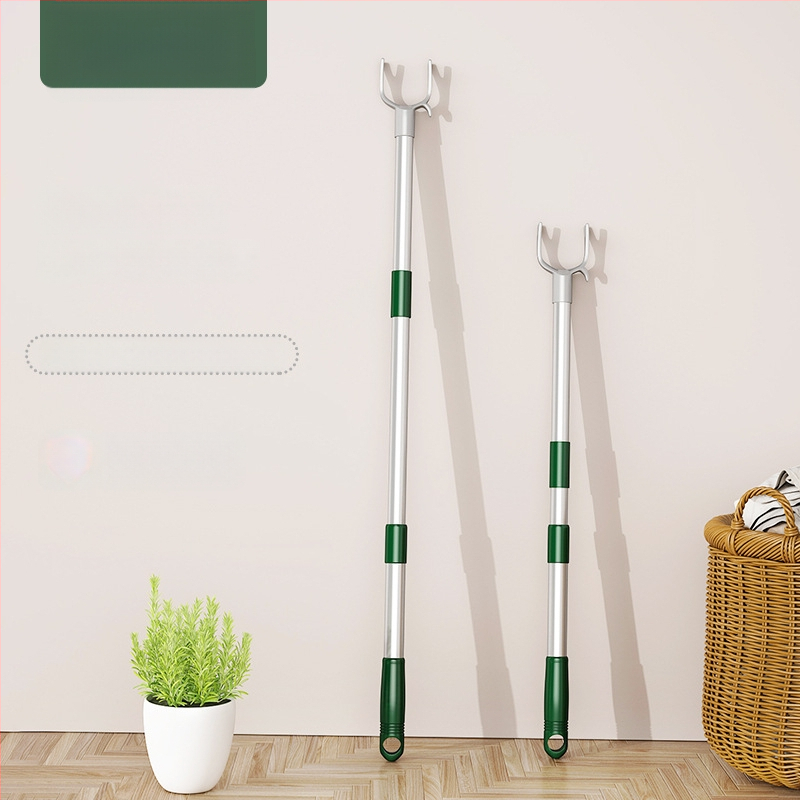 Išskleidžiamas drabužių džiovyklo strypas iš cinko lydinio balkonui