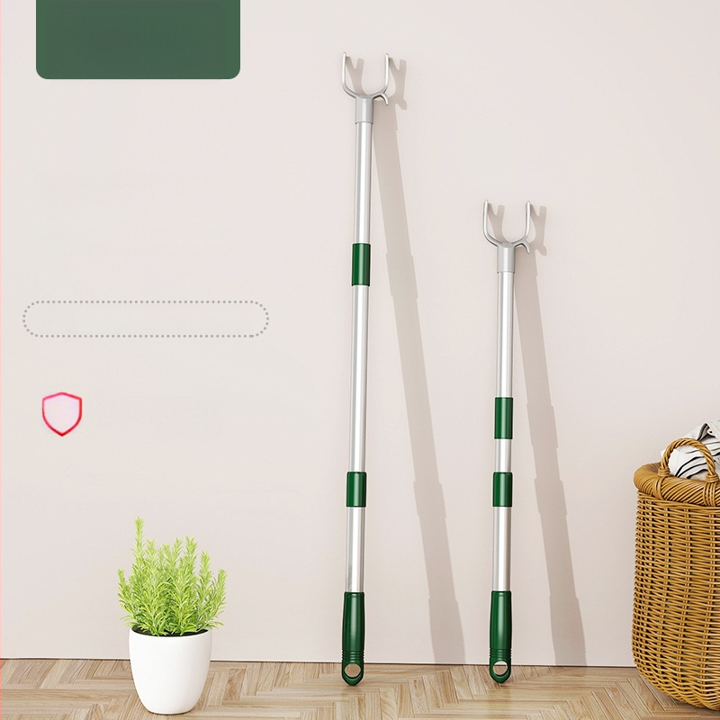 Išskleidžiamas drabužių džiovyklo strypas iš cinko lydinio balkonui