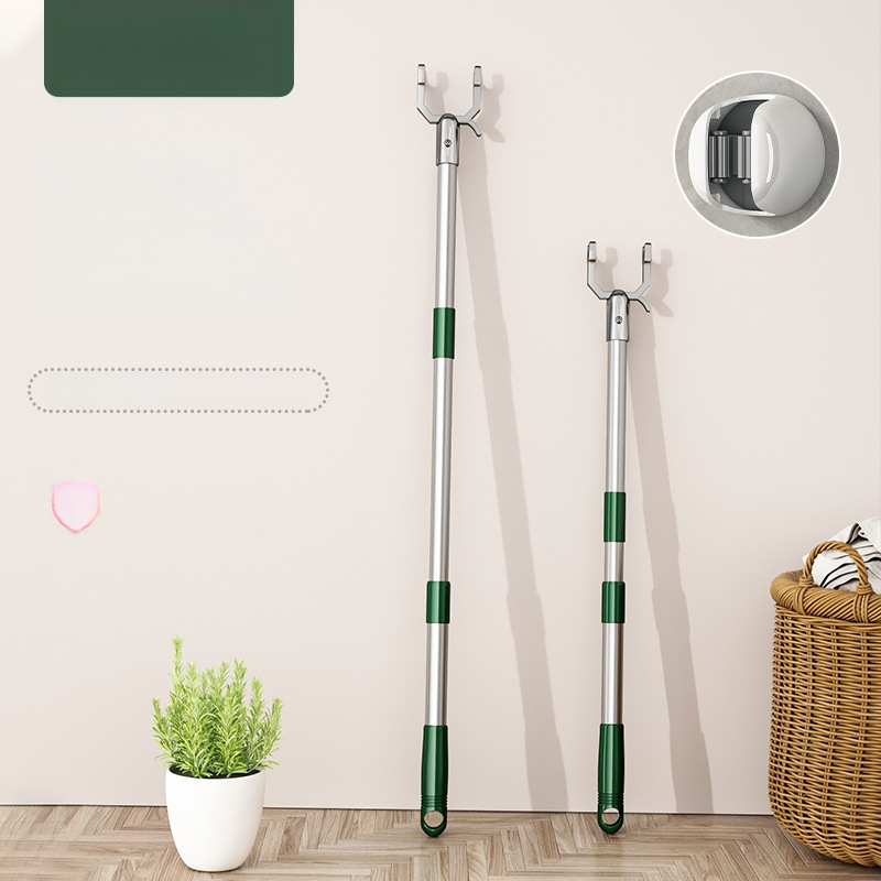 Išskleidžiamas drabužių džiovyklo strypas iš cinko lydinio balkonui