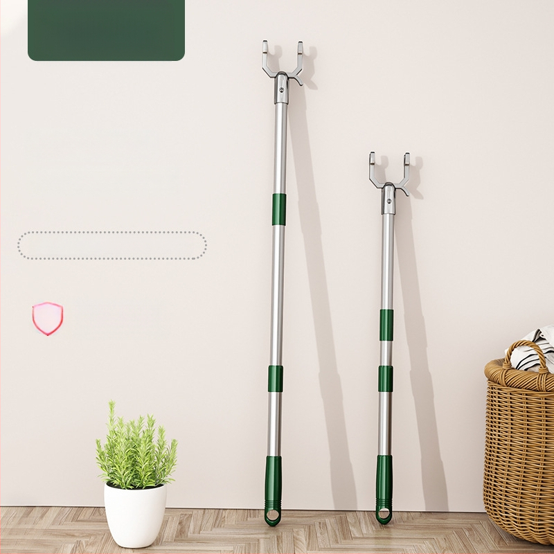 Išskleidžiamas drabužių džiovyklo strypas iš cinko lydinio balkonui