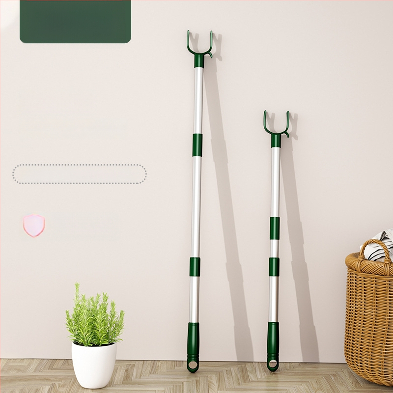 Išskleidžiamas drabužių džiovyklo strypas iš cinko lydinio balkonui