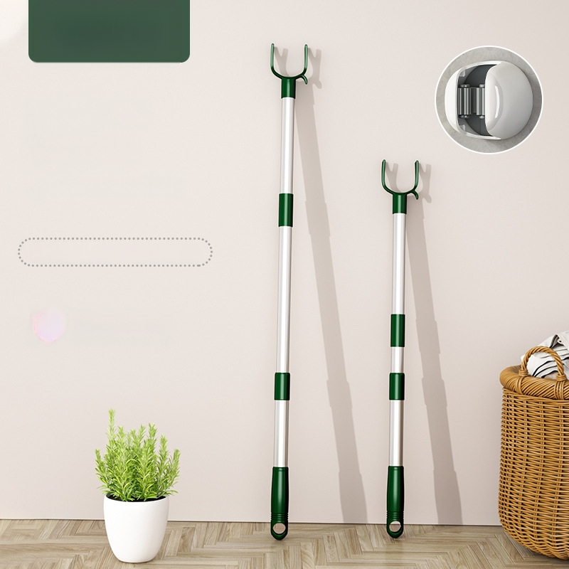 Išskleidžiamas drabužių džiovyklo strypas iš cinko lydinio balkonui