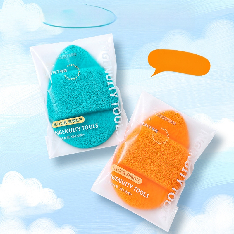 Veido valymo kempinė – gaivinanti ir valanti, itin didelė, sutirštinta, iš PVA