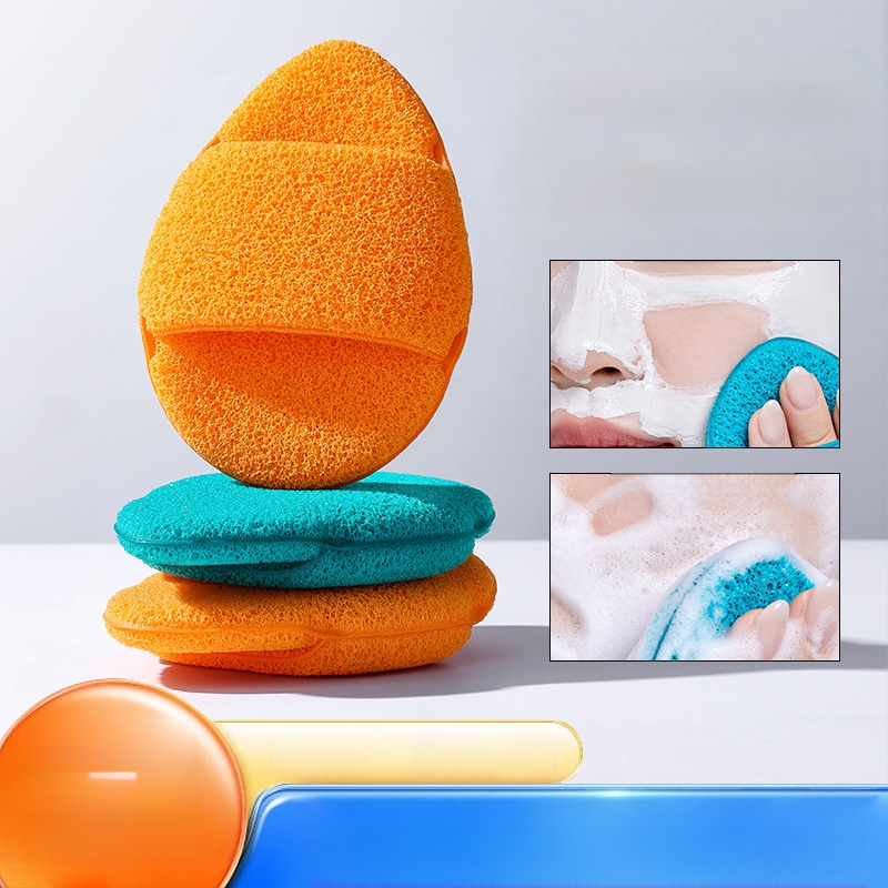 GECOMO PVA veido valymo kempinė veidui – ekstra didelė, sutankinta, įprastiems vartotojams; kilmė Guangdong