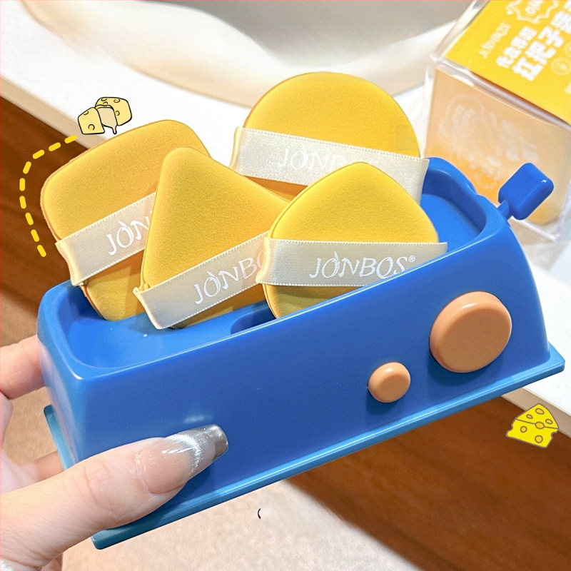 Pamatgrims sūklis ar dubultu lietošanu (sausais/mitrais), hidrofilais bezlateksa materiāls, trīsstūraina un pilienveidīga forma, 6 gab. Jiaoposi komplekts