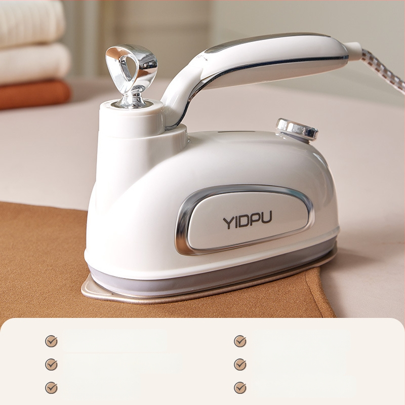 Yidepu rokas drēbju tvaika gludināšanas ierīce, 1000 W, AC 111–240 V, ūdens tvertnes tilpums 0,9–1,3 L, temperatūras regulēšana otrajam līmenim