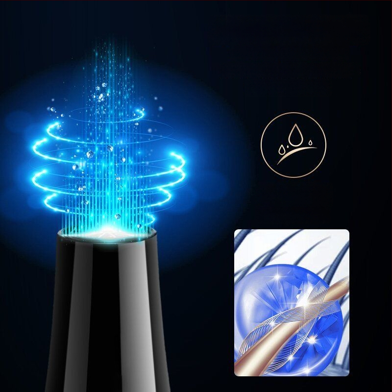 Plaukų džiovintuvas namų naudojimui, didelė galia 800 W, DC variklis, sulankstoma rankena, vienas antgalis, karštas/šaltas oras