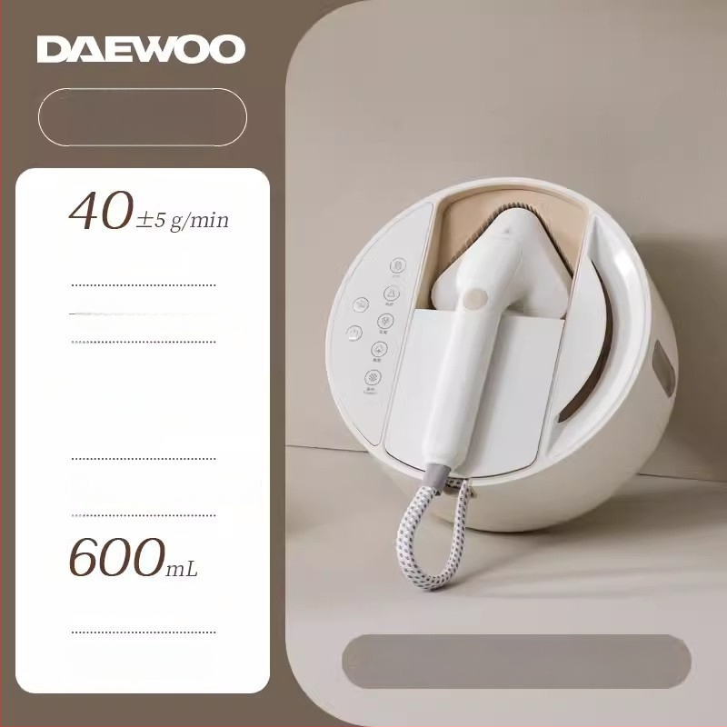 Daewoo Roku tērpu tvaika gludināšanas ierīce – USB barošana, 2180W, 0.8L tilpums, saliekama, 5+ temperatūras līmeņi