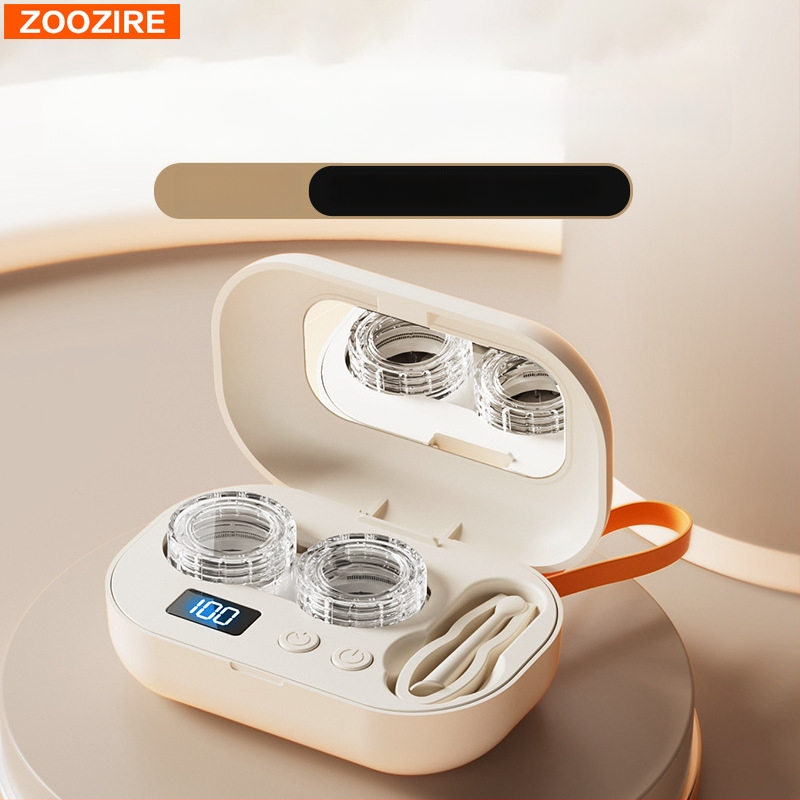 Kaasaskantav mini elektriline kontaktläätsede puhastusmasin — mehaaniline töö, USB toiteallikas, 5 V, 5 W, maht kuni 300 ml