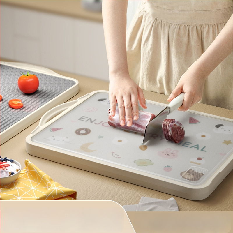 Nerūdijančio plieno pjaustymo lenta, antibakterinė, priešpelėšinė, dvipusė, Nordic stiliaus, CX Cixun, Kilmė Yiwu