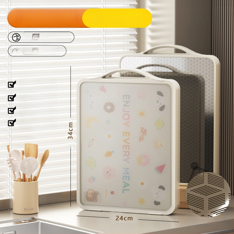 Nerūdijančio plieno pjaustymo lenta, antibakterinė, priešpelėšinė, dvipusė, Nordic stiliaus, CX Cixun, Kilmė Yiwu