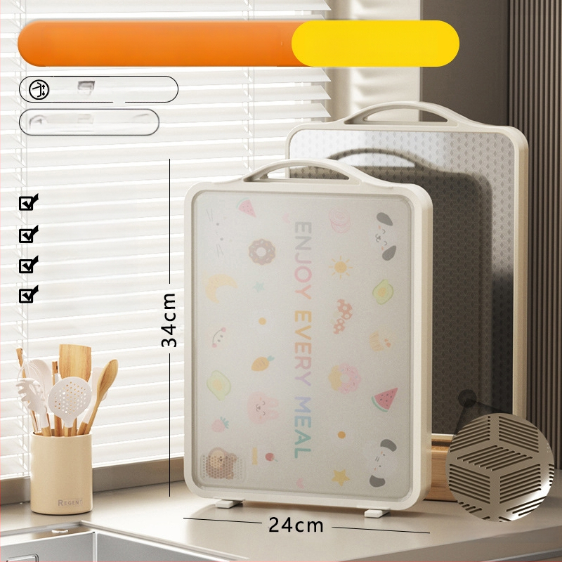 Nerūdijančio plieno pjaustymo lenta, antibakterinė, priešpelėšinė, dvipusė, Nordic stiliaus, CX Cixun, Kilmė Yiwu