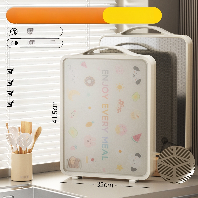 Nerūdijančio plieno pjaustymo lenta, antibakterinė, priešpelėšinė, dvipusė, Nordic stiliaus, CX Cixun, Kilmė Yiwu