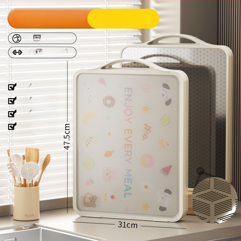 Nerūdijančio plieno pjaustymo lenta, antibakterinė, priešpelėšinė, dvipusė, Nordic stiliaus, CX Cixun, Kilmė Yiwu