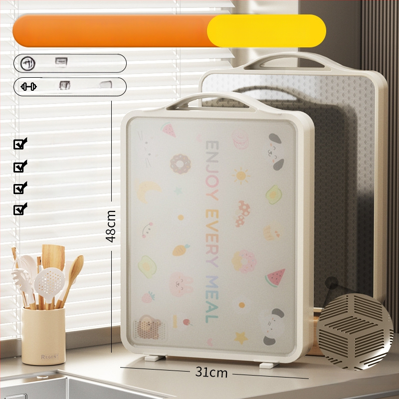 Nerūdijančio plieno pjaustymo lenta, antibakterinė, priešpelėšinė, dvipusė, Nordic stiliaus, CX Cixun, Kilmė Yiwu