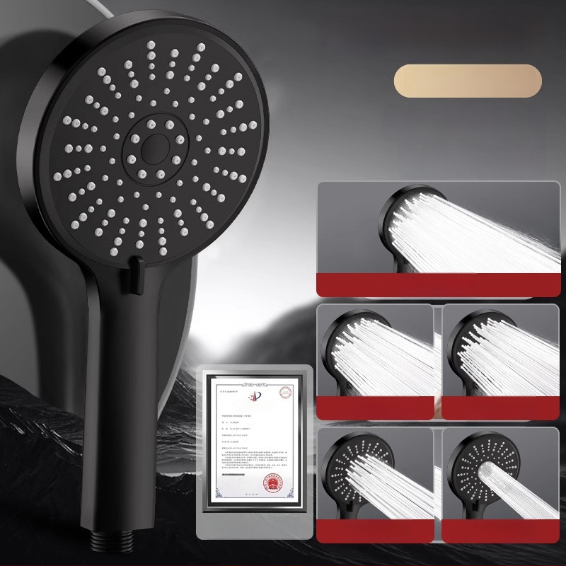 Slėginė dušo galva, reguliuojama penkių greičių, didelis išėjimo panelis ir universali sąsaja