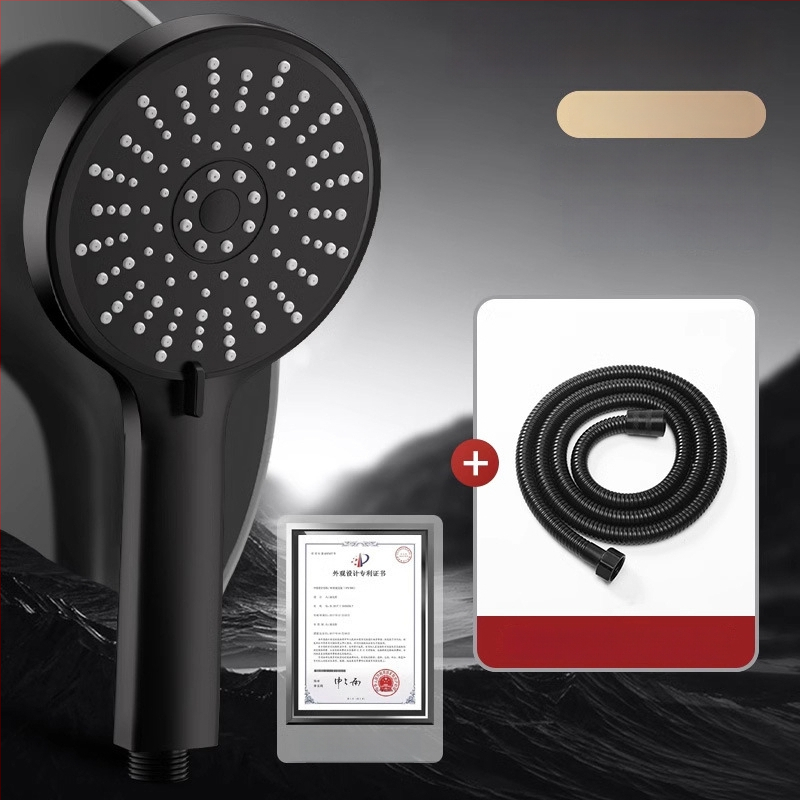 Slėginė dušo galva, reguliuojama penkių greičių, didelis išėjimo panelis ir universali sąsaja