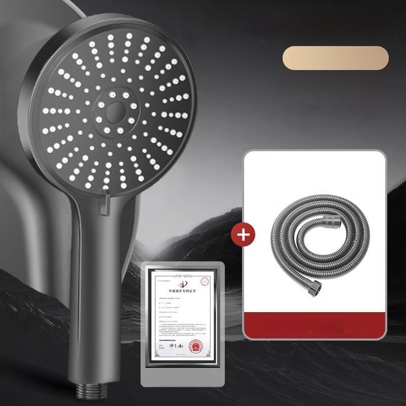 Slėginė dušo galva, reguliuojama penkių greičių, didelis išėjimo panelis ir universali sąsaja