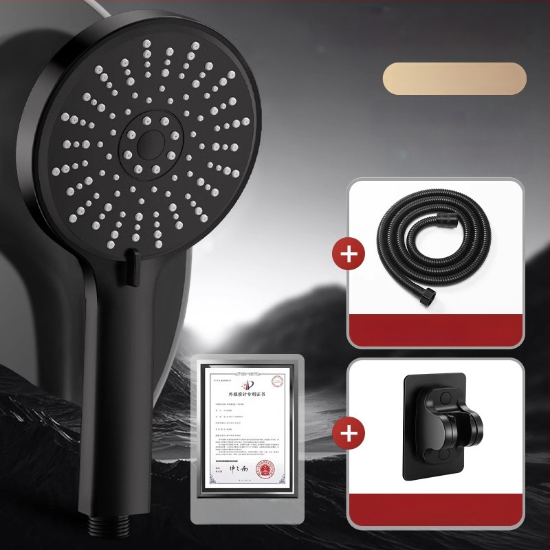 Slėginė dušo galva, reguliuojama penkių greičių, didelis išėjimo panelis ir universali sąsaja