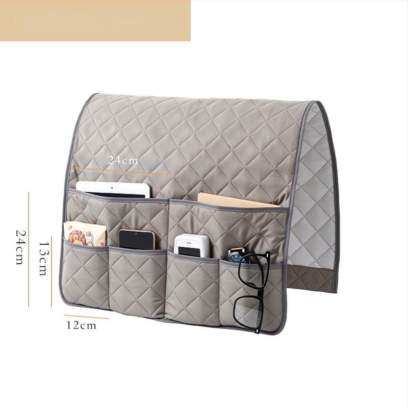 Uzglabāšanas pakaramais organizators — Liela SF pakarināmā soma, materiāls Chun yafang, vienkāršs un mūsdienīgs plakanais dizains, daudzfunkcionāls žurnāliem, tālvadības pultīm, kosmētikai un grāmatām.