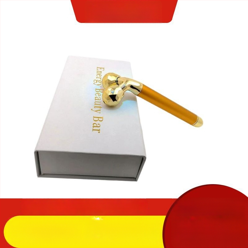 Veidojimo įrenginys veidui su 3D voleliu, vibruojantis elektrinis grožio įrankis, korpusas iš cinko lydinio